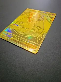 Mega Charizard Y EX 294/217 Pokemon Gold Secret Rare Ascended Heroes Pack Fresh - Image 4
