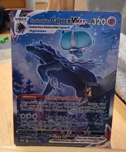 Pokemon TCG Shadow Rider Calyrex VMAX 205/198 NM/M - Image 1