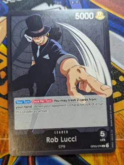 Rob Lucci OP03-076 L One Piece Card Game Pillars of Strength - Image 1