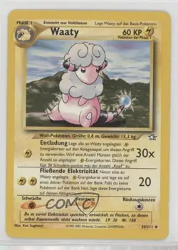 Flaaffy German Pokemon Neo Genesis #34 2000 - Image 1