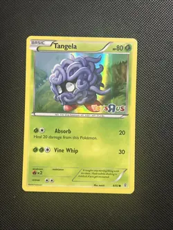 Pokemon Tangela 8/83 CARD 20th ANNIVERSARY GENERATIONS Toys"R"Us LP - Image 1