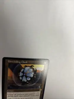 Unwinding Clock Retro Frame Nonfoil Card #61 MTG LP - Image 3