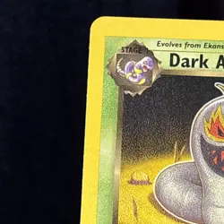 Pokemon Card - Team Rocket 19/82 - DARK ARBOK 1st Edition Error Card Year 23000 - Image 4