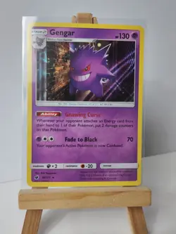 Gengar Holo 38/111 Crimson Invasion Pokemon Card Rare NM - Image 1