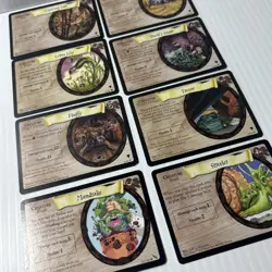 Harry Potter TCG Adventures at Hogwarts Lot 8 Cards 2001 CREATURES Brown/4j-u - Image 1