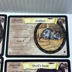 Harry Potter TCG Adventures at Hogwarts Lot 8 Cards 2001 CREATURES Brown/4j-u - Image 3