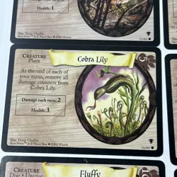 Harry Potter TCG Adventures at Hogwarts Lot 8 Cards 2001 CREATURES Brown/4j-u - Image 5