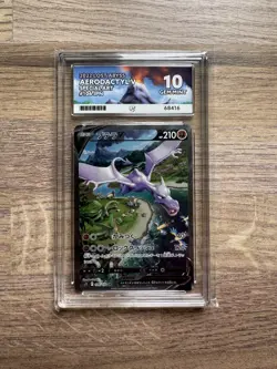 Pokemon TCG Japanese - Lost Abyss - Aerodactyl V SAR #106 - Ace 10 - Image 1