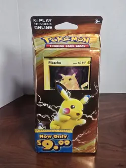 Pokemon TCG XY Evolutions Pikachu Power Theme Deck Cracked Ice Holo New Sealed - Image 1