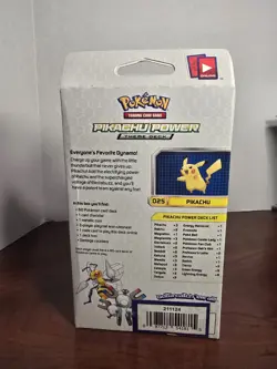 Pokemon TCG XY Evolutions Pikachu Power Theme Deck Cracked Ice Holo New Sealed - Image 3