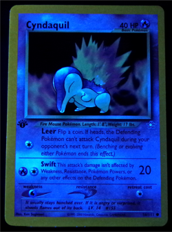 Pokemon Cyndaquil 1st Edition 56/111 Neo Genesis - Image 2