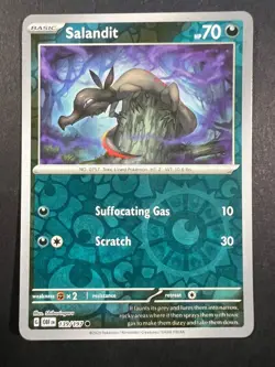 Salandit - 139/197 - Obsidian Flames - Pokemon TCG - Reverse Holo - Image 1