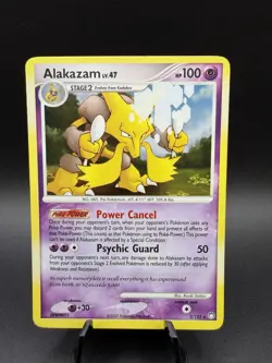 Alakazam lv.47 2/123 Holo Mysterious Treasures Pokemon TCG - LP - Image 1