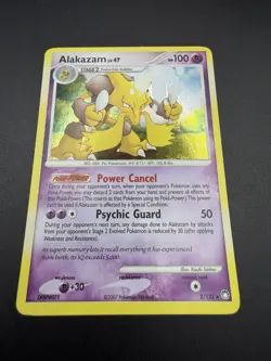 Alakazam lv.47 2/123 Holo Mysterious Treasures Pokemon TCG - LP - Image 3