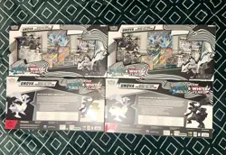 Pokemon Unova Heavy Hitters Premium Lot of 4 Black Bolt & White Flare Sealed - Image 1