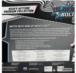 Pokemon Unova Heavy Hitters Premium Lot of 4 Black Bolt & White Flare Sealed - Image 3