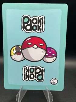 Imakenny (creator) 163 Set Hit Holo - Pokidoki First Edition Fan Art-Pokemon - Image 3