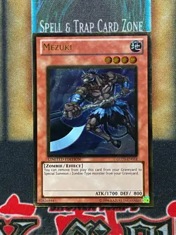 Yugioh Mezuki GLD3-EN018 Gold Rare Limited Edition NM - Image 1