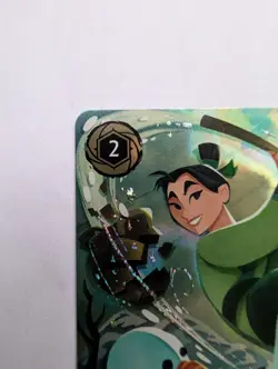 Disney Lorcana Mulan Resourceful Recruit Enchanted 229/204 Winterspell NM - Image 3