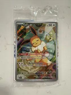 Eevee Promo SVP-173 Prismatic Evolutions ETB (sealed Eevee Promo Card) Pokemon - Image 1