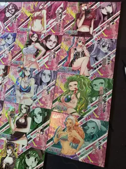 One Piece Set of 18 Collectible Modern Waifu Character Anime Cards Hancock - Image 4
