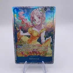 ONE PIECE TCG Rebecca OP15-053 SR Adventure on KAMI’s Island ENGLISH Foil Card - Image 1