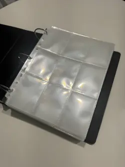 Used CardGuard Trading Card Binder with New Sheets - Image 4