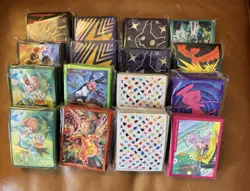 Pokemon ETB Sleeves Mixed Lot Of 16 - Image 1