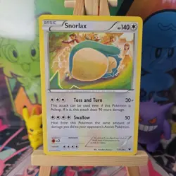 Snorlax 77/124 Fates Collide Pokemon TCG Card Tomokazu Komiya - Image 1