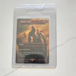 Magic: The Gathering Calliope's Song Instant Secret Lair Red Kratos 7051 - Image 1