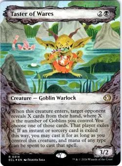 MTG TCG Taster of Wares Showcase Commander Lorwyn Eclipsed Foil NM - Image 1