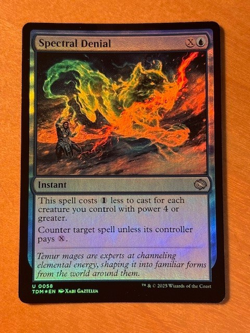 Magic the Gathering MTG Spectral Denial Foil Tarkir Dragonstorm NM - Image 1