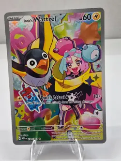 Pokemon Card TCG: Ionos Wattrel 231/217 ME: Ascended Heroes Illustration Rare NM - Image 1