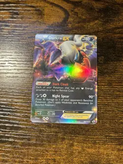 Pokemon Darkrai EX 180 HP 88/113 Legendary Treasures Ultra Rare Holo Card - Image 1