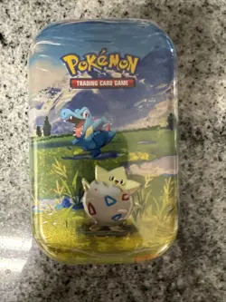Pokemon Ascended Heroes Togepi Totodile Mini Tin 2 Booster Packs NEW Sealed ASC - Image 2