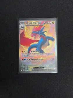 Salamence ex 187/159 - Journey Together Special Illustration Rare Pokemon NM SIR - Image 1