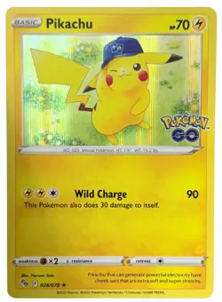 Pikachu Pokemon Go Lot Of 3 ✨ HOLOS ✨ with PROMO - NM - Image 3