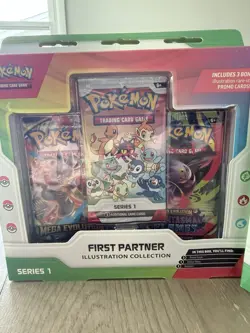 Pokemon TCG First Partner Illustration Collection Series 1 X7 Factory Sealed - Image 2