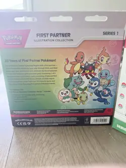 Pokemon TCG First Partner Illustration Collection Series 1 X7 Factory Sealed - Image 3
