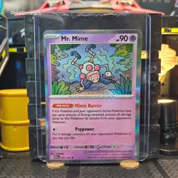 Mr. Mime 151 Holo Pokemon TCG 122/165 Scarlet & Violet Rare - Image 1