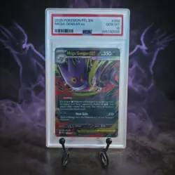 2025 POKEMON PFL EN-PHANTASMAL FLAMES #056 MEGA GENGAR EX PSA 10 - Image 2