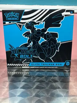 Pokemon TCG Scarlet & Violet Black Bolt Elite Trainer Box Sealed 2024 English - Image 1
