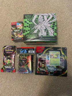 Pokemon Center ETB Mega Evolution Perfect Order Elite Trainer Box PLUS OTHERS - Image 1