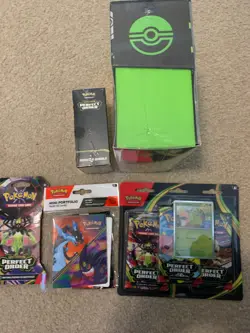 Pokemon Center ETB Mega Evolution Perfect Order Elite Trainer Box PLUS OTHERS - Image 2