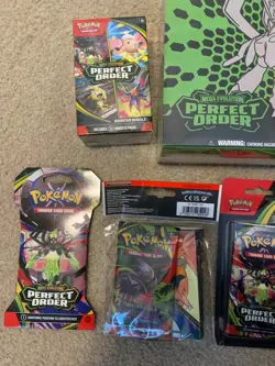 Pokemon Center ETB Mega Evolution Perfect Order Elite Trainer Box PLUS OTHERS - Image 5