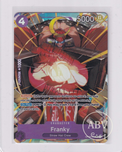 Franky OP09-072 V2 Alt Art | NM I One Piece TCG | English - Image 1