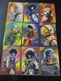 One Piece Collectible Astronaut Character Anime Waifu 9 Doujin Cards CCG Limited - Image 1