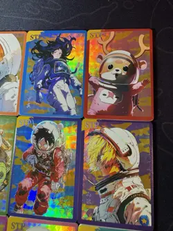 One Piece Collectible Astronaut Character Anime Waifu 9 Doujin Cards CCG Limited - Image 3