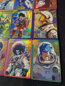 One Piece Collectible Astronaut Character Anime Waifu 9 Doujin Cards CCG Limited - Image 4