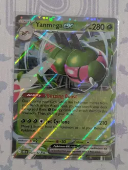 1c Auctions! Yanmega ex 003/182 Double Rare Destined Rivals Pokemon Card NM/M - Image 1